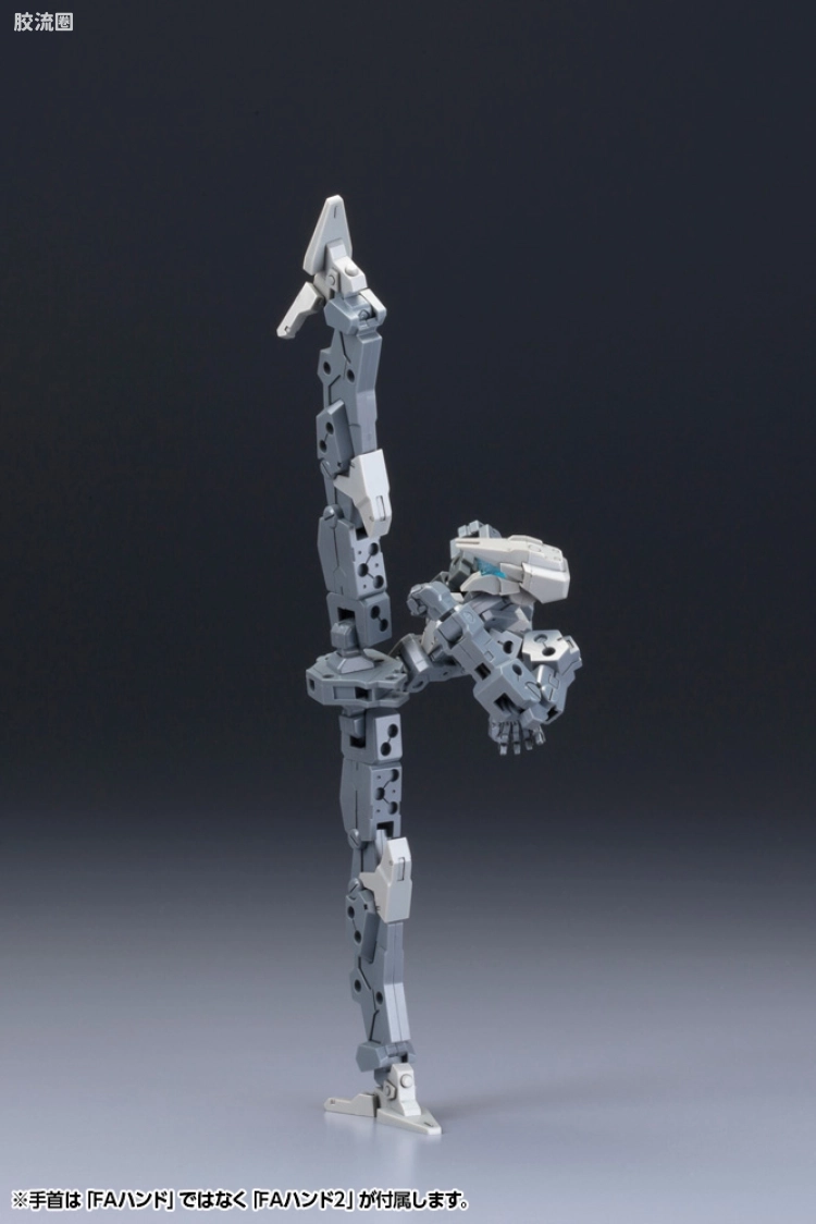 寿屋FRAME ARMS 骨架 TYPE-001 通用骨架(灰色) :RE2 - 图片