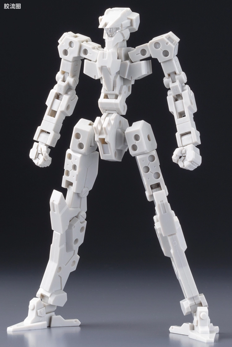 寿屋FRAME ARMS 骨架 TYPE-001 通用骨架(象牙白) :RE - 图片