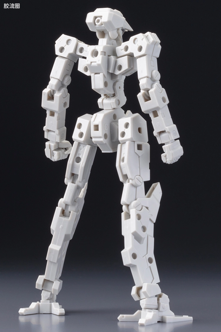 寿屋FRAME ARMS 骨架 TYPE-001 通用骨架(象牙白) :RE - 图片