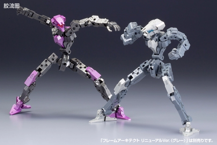 寿屋FRAME ARMS 骨架 TYPE-001 通用骨架(金属灰) :RE - 图片