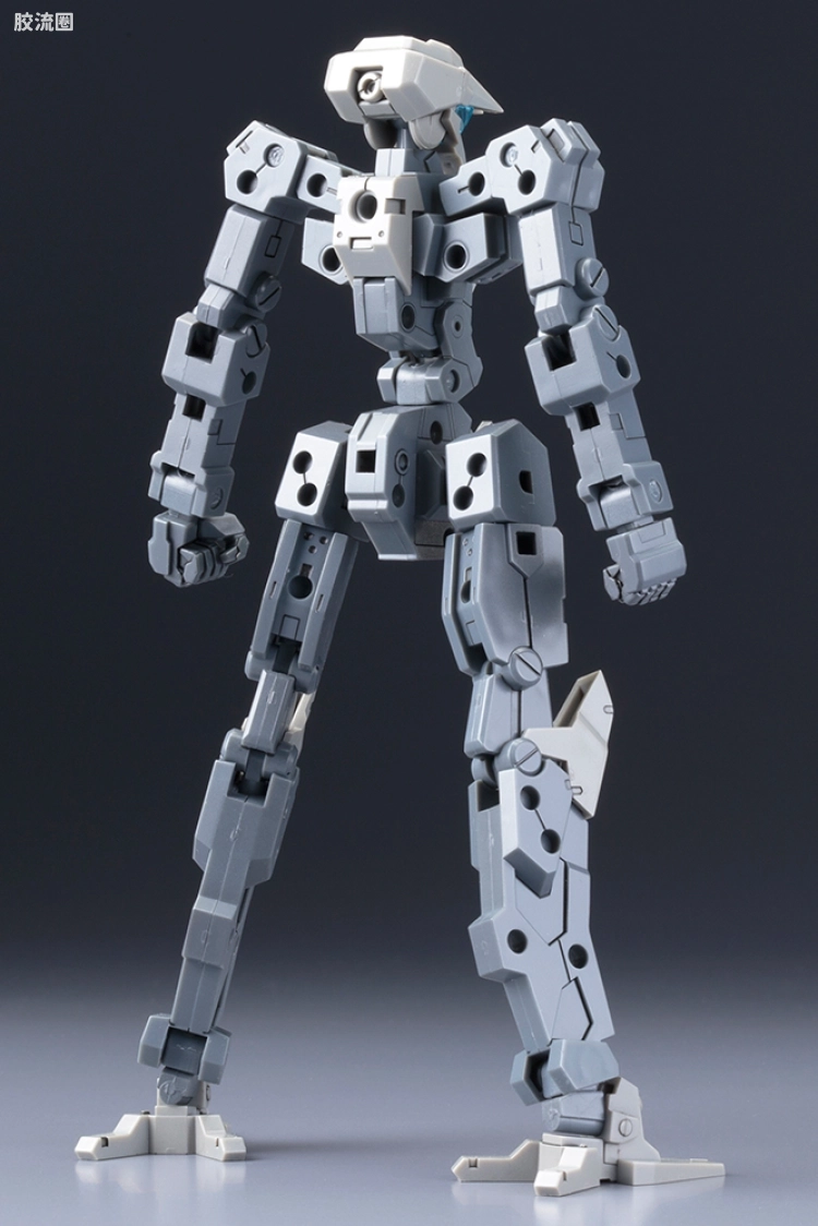 寿屋FRAME ARMS 骨架 TYPE-001 通用骨架(灰色) :RE - 图片