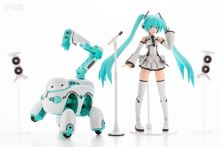 FAG FRAME MUSIC GIRL 初音未来[MARUTTOYS Ver.] with TAMOTU[未来Ver.] - 图片