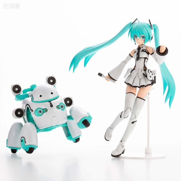 FAG FRAME MUSIC GIRL 初音未来[MARUTTOYS Ver.] with TAMOTU[未来Ver.] - 图片