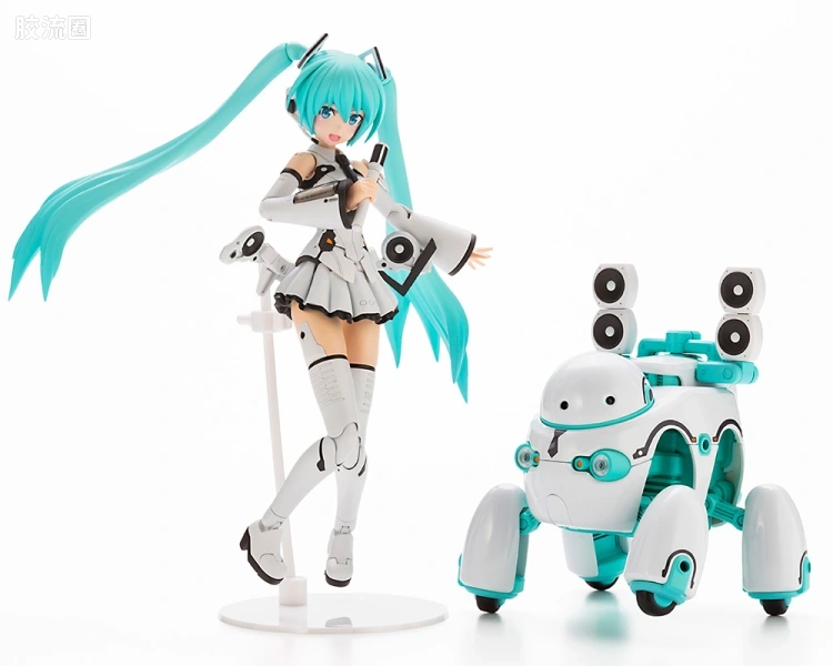FAG FRAME MUSIC GIRL 初音未来[MARUTTOYS Ver.] with TAMOTU[未来Ver.] - 图片