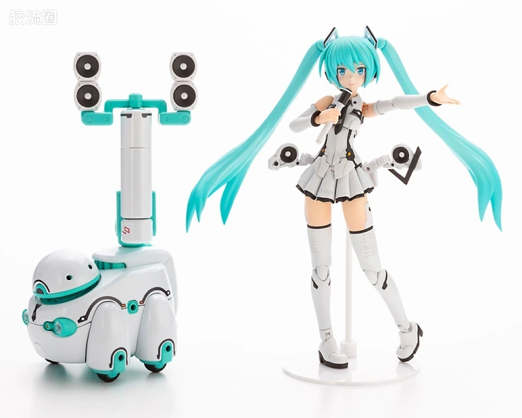 FAG FRAME MUSIC GIRL 初音未来[MARUTTOYS Ver.] with TAMOTU[未来Ver.] - 图片