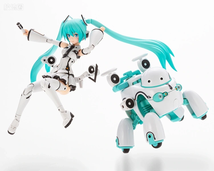 FAG FRAME MUSIC GIRL 初音未来[MARUTTOYS Ver.] with TAMOTU[未来Ver.] - 图片
