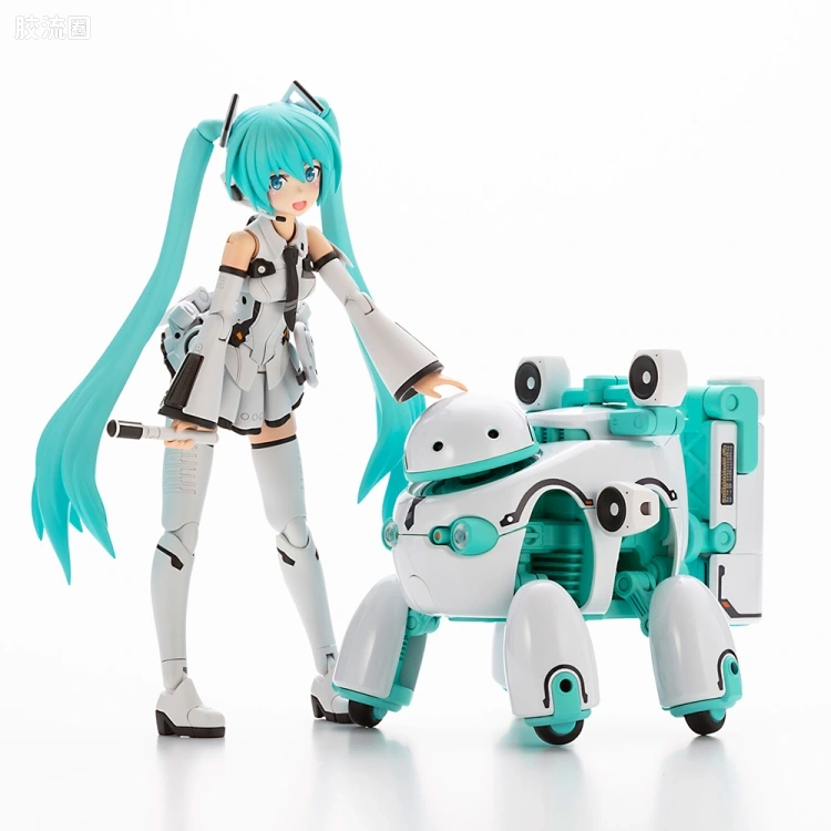 FAG FRAME MUSIC GIRL 初音未来[MARUTTOYS Ver.] with TAMOTU[未来Ver.] - 图片