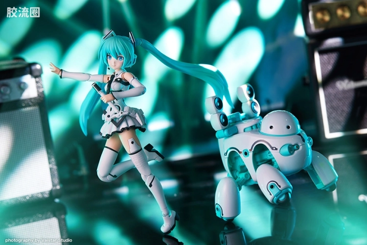 FAG FRAME MUSIC GIRL 初音未来[MARUTTOYS Ver.] with TAMOTU[未来Ver.] - 图片