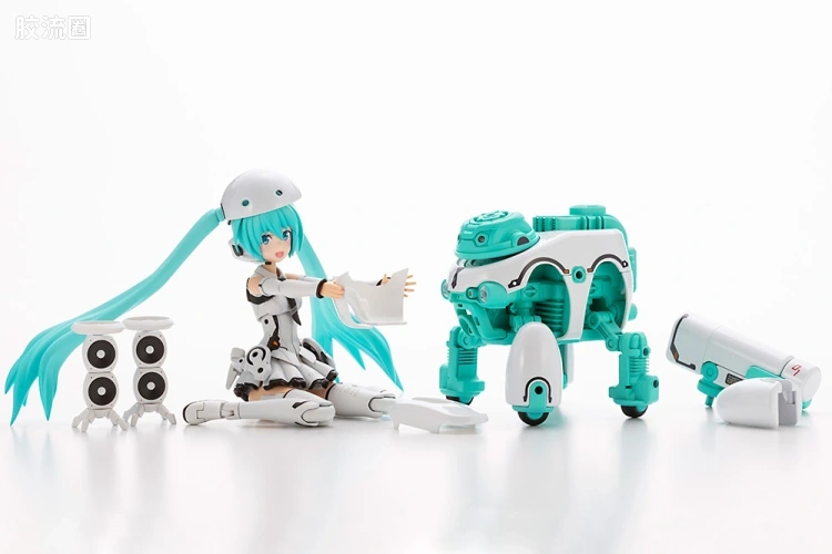 FAG FRAME MUSIC GIRL 初音未来[MARUTTOYS Ver.] with TAMOTU[未来Ver.] - 图片