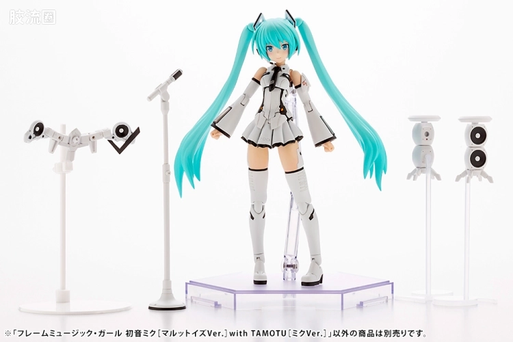 FAG FRAME MUSIC GIRL 初音未来[MARUTTOYS Ver.] with TAMOTU[未来Ver.] - 图片