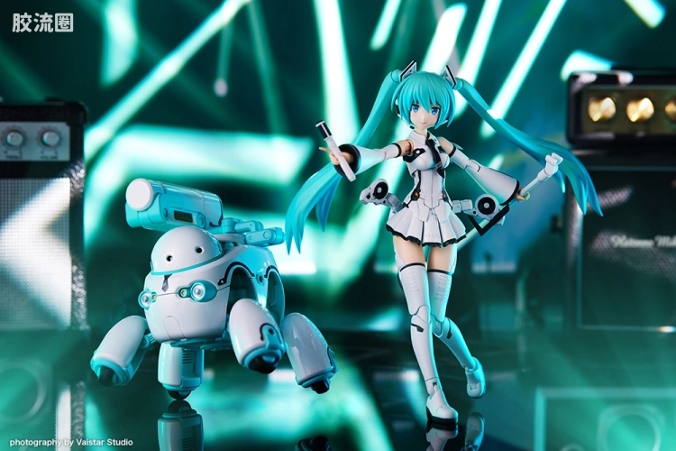FAG FRAME MUSIC GIRL 初音未来[MARUTTOYS Ver.] with TAMOTU[未来Ver.] - 图片