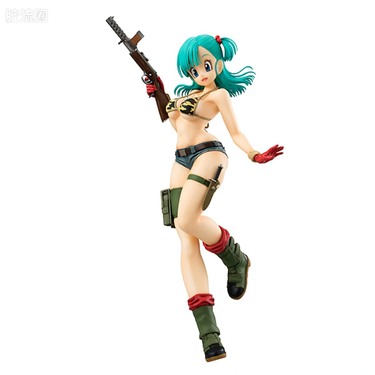 Mega House 手办系列 Dragon Ball Gals 布尔玛 Army Ver. - 图片