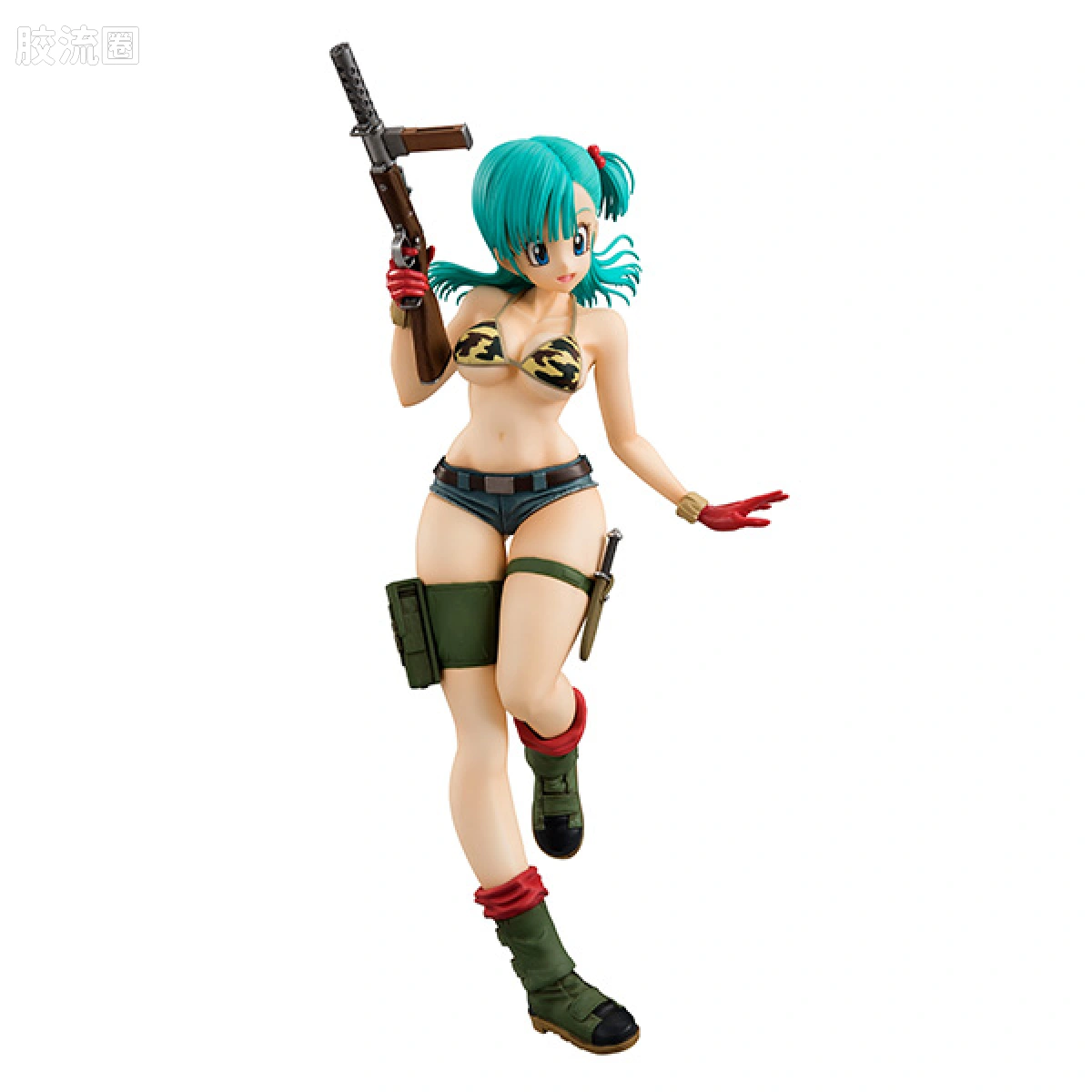 Mega House 手办系列 Dragon Ball Gals 布尔玛 Army Ver. - 图片