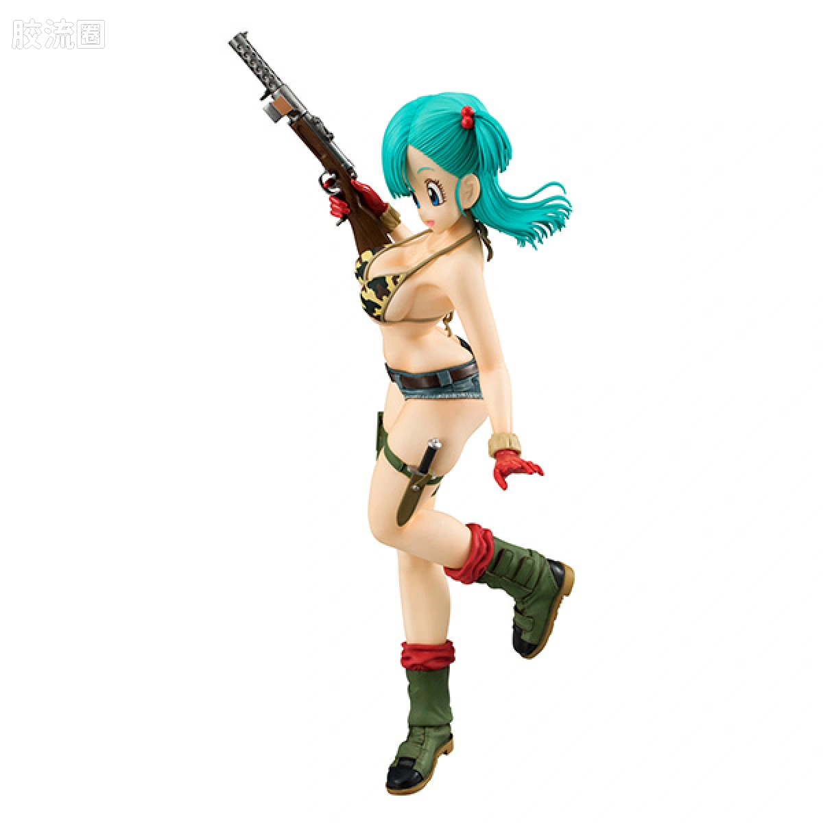 Mega House 手办系列 Dragon Ball Gals 布尔玛 Army Ver. - 图片