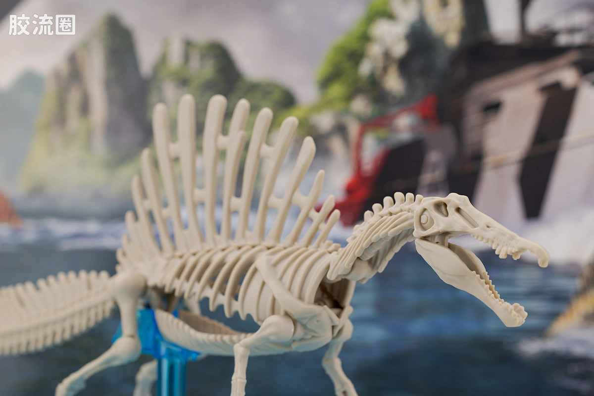万代综合拼装模型系列 Plannosaurus <侏罗纪世界 重生> 棘龙 - 图片