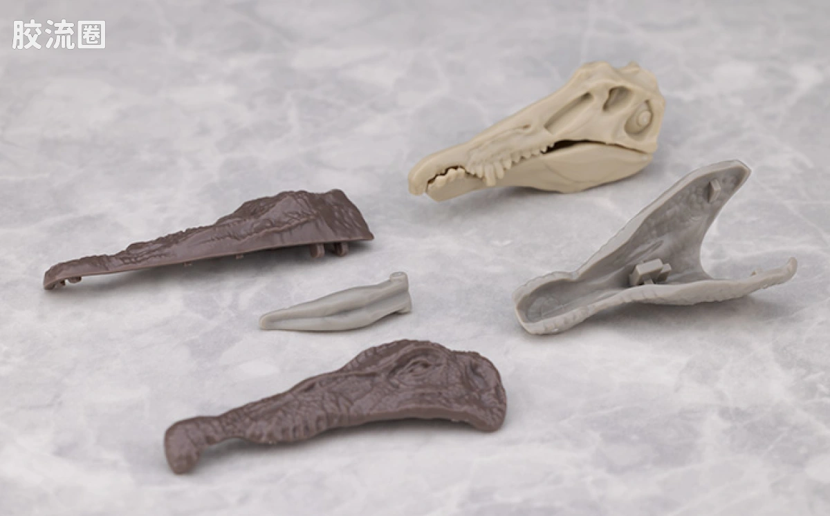 万代综合拼装模型系列 Plannosaurus <侏罗纪世界 重生> 棘龙 - 图片