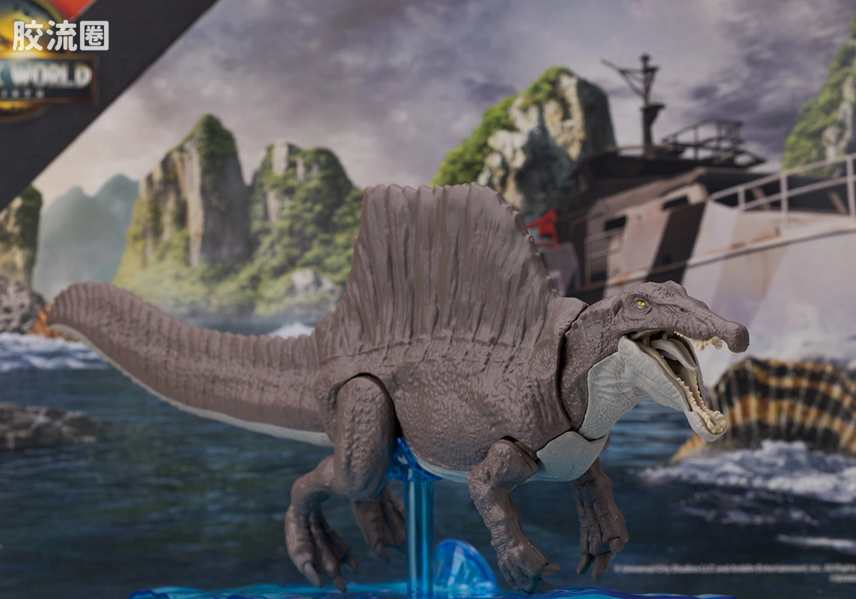 万代综合拼装模型系列 Plannosaurus <侏罗纪世界 重生> 棘龙 - 图片