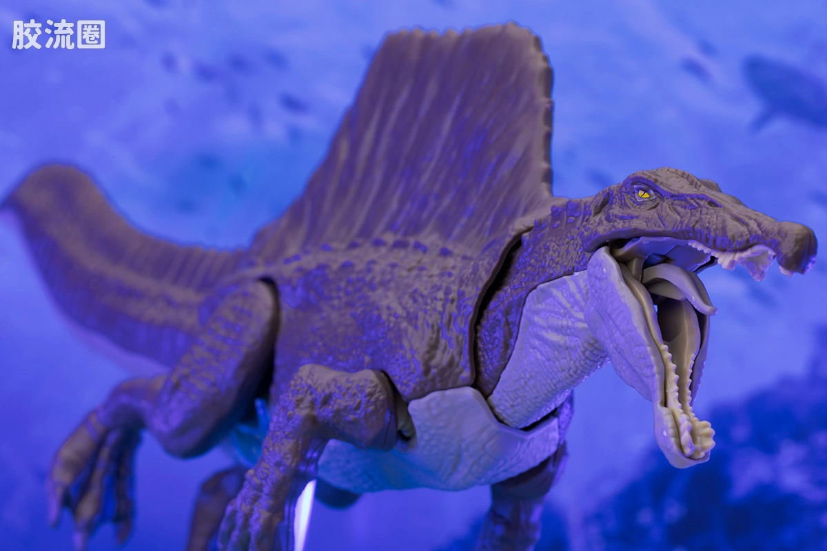 万代综合拼装模型系列 Plannosaurus <侏罗纪世界 重生> 棘龙 - 图片