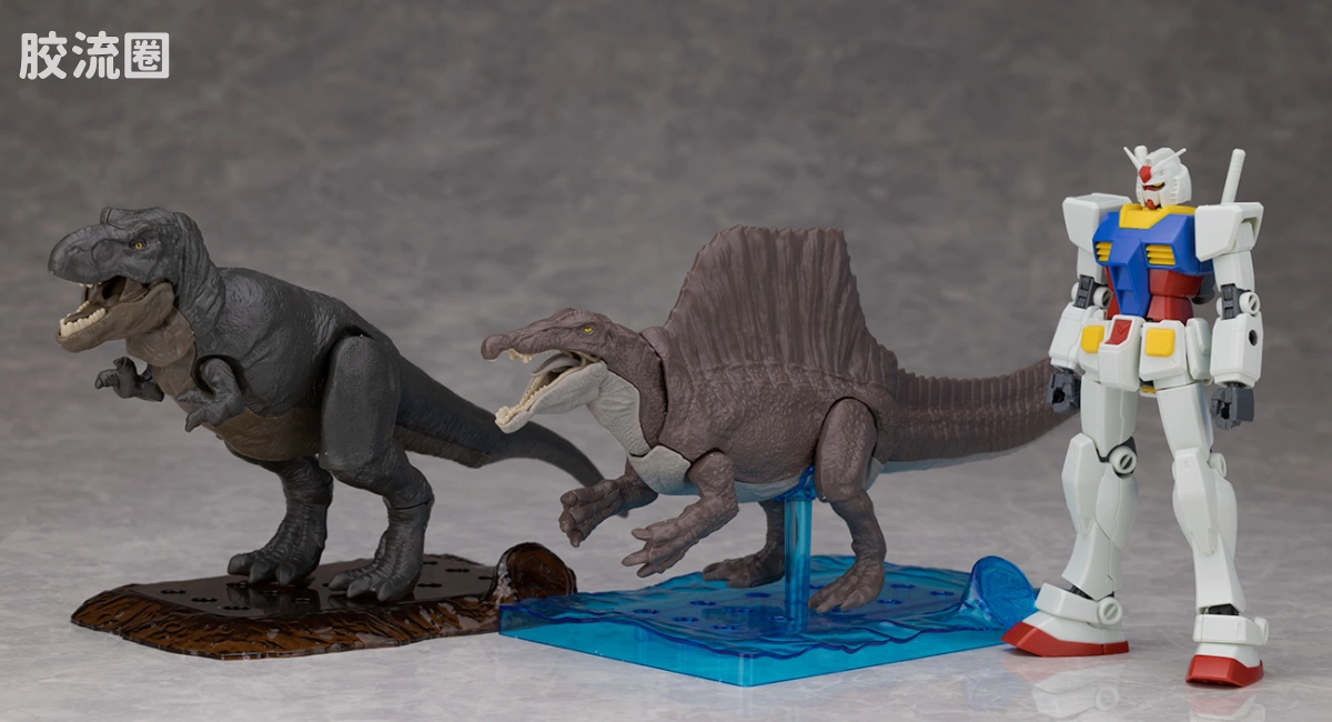 万代综合拼装模型系列 Plannosaurus <侏罗纪世界 重生> 棘龙 - 图片