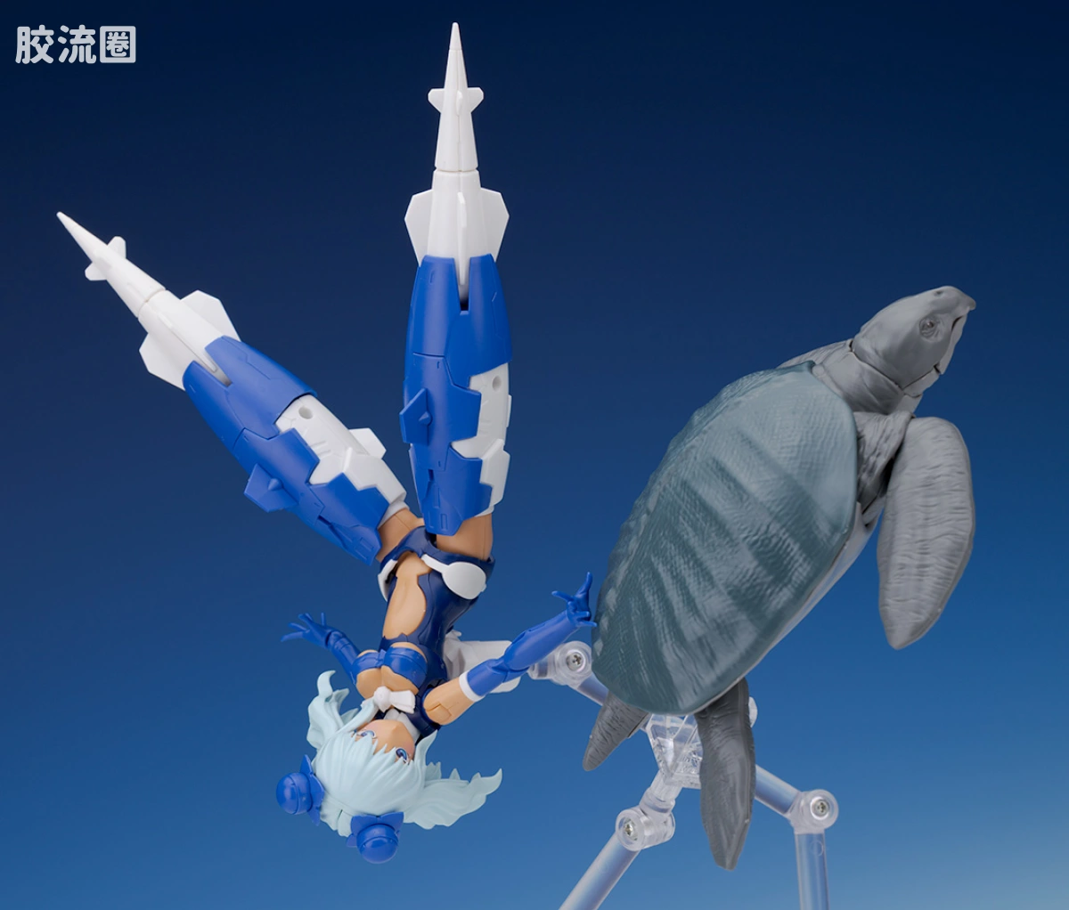 万代综合拼装模型系列 Plannosaurus 古巨龟 - 图片