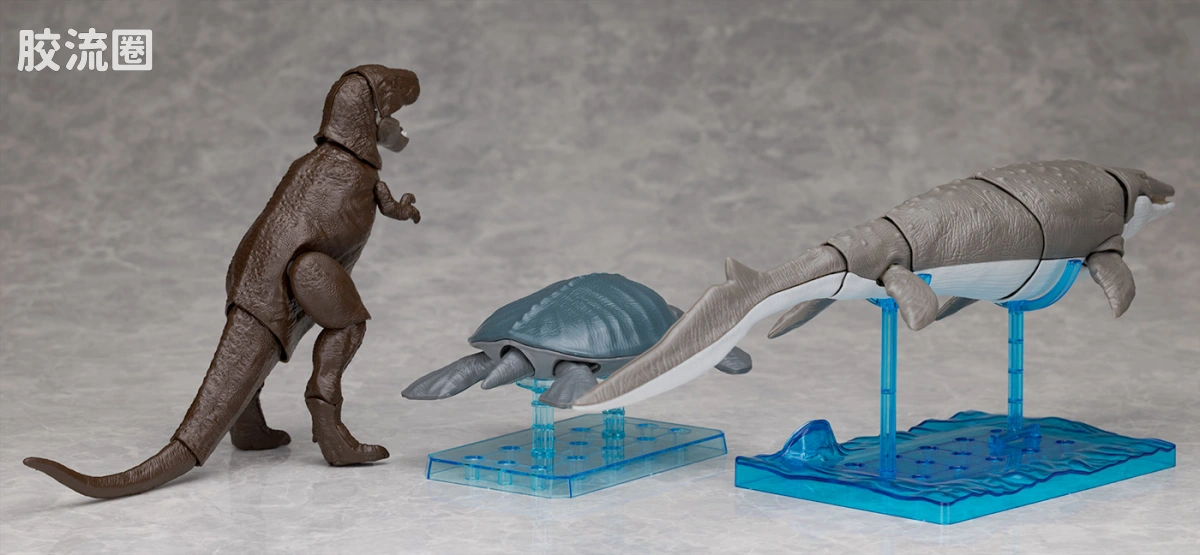 万代综合拼装模型系列 Plannosaurus 古巨龟 - 图片
