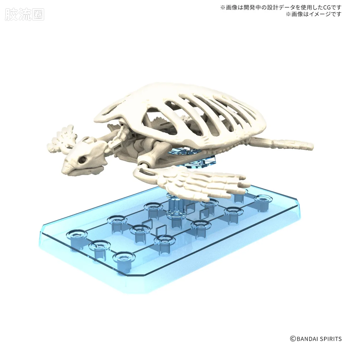 万代综合拼装模型系列 Plannosaurus 古巨龟 - 图片
