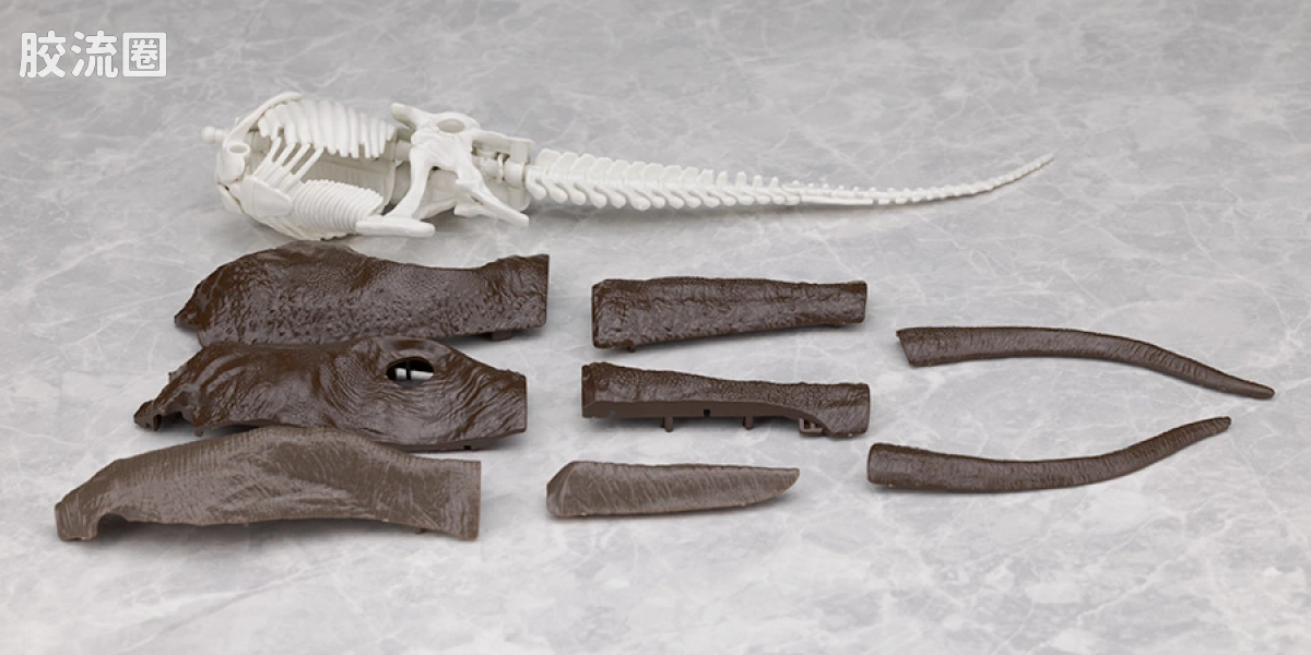 万代综合拼装模型系列 Plannosaurus 霸王龙1915 - 图片