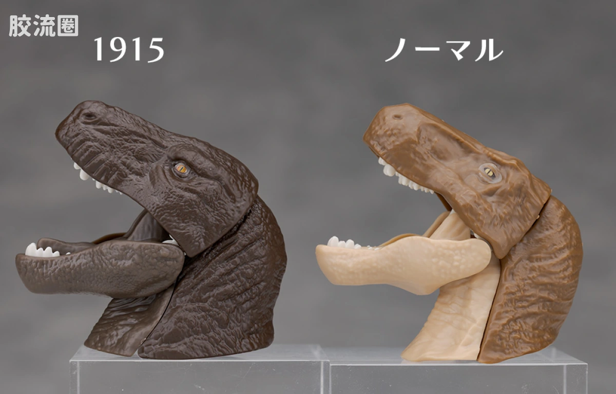 万代综合拼装模型系列 Plannosaurus 霸王龙1915 - 图片