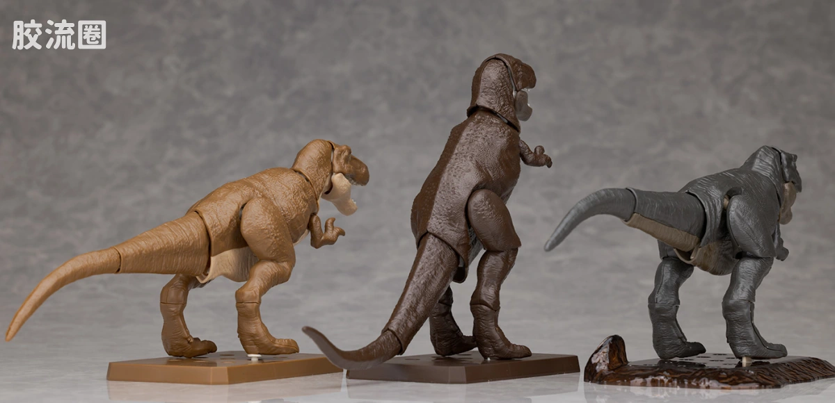 万代综合拼装模型系列 Plannosaurus 霸王龙1915 - 图片