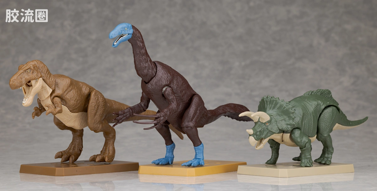 万代综合拼装模型系列 Plannosaurus 镰刀龙 - 图片