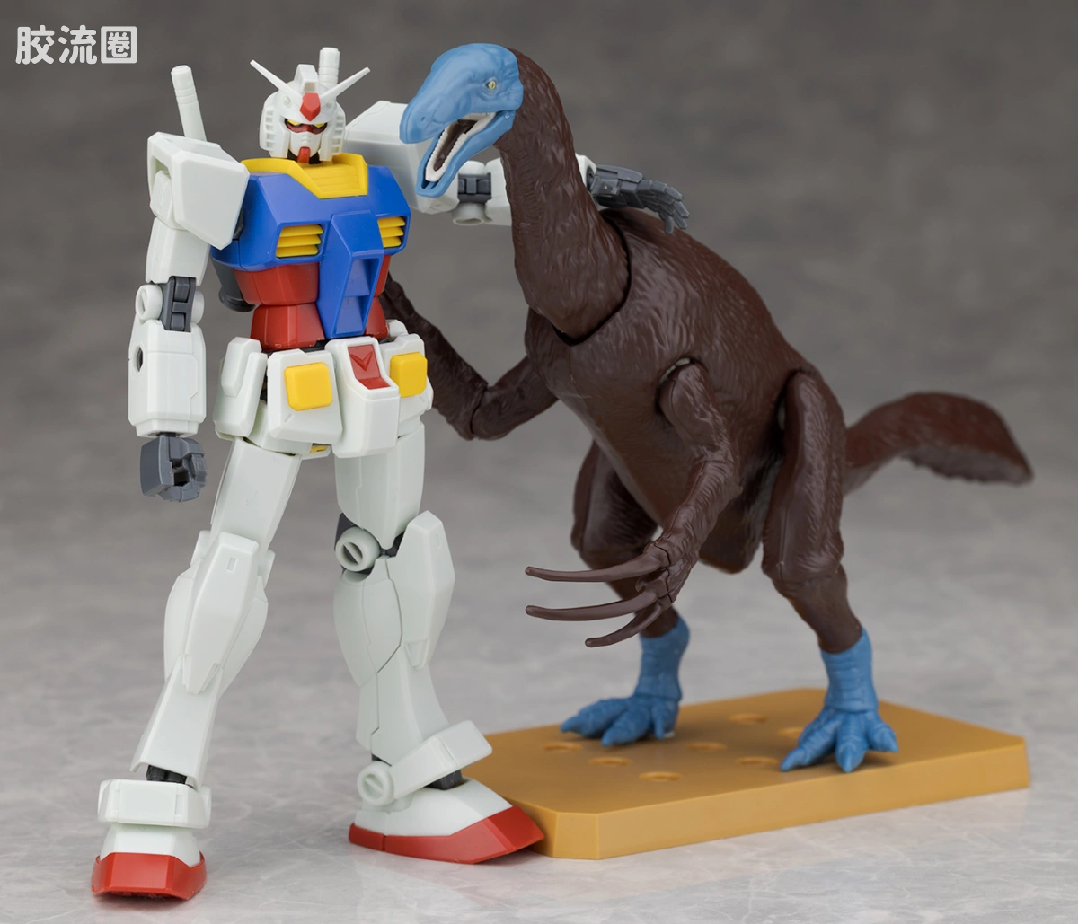 万代综合拼装模型系列 Plannosaurus 镰刀龙 - 图片