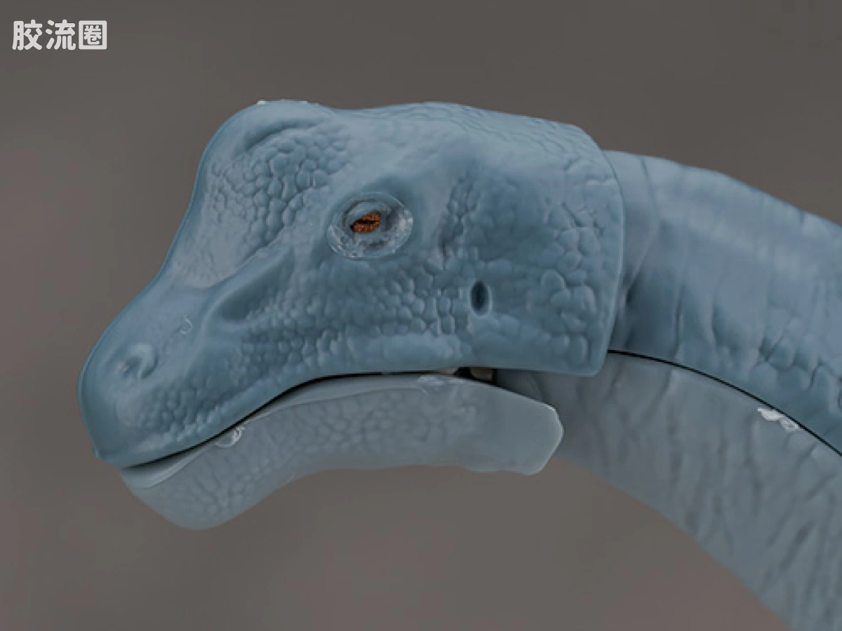 万代综合拼装模型系列 Plannosaurus 腕龙 - 图片