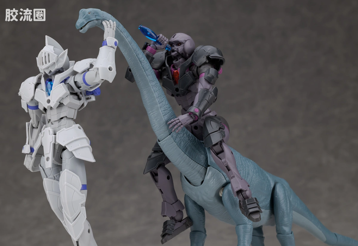 万代综合拼装模型系列 Plannosaurus 腕龙 - 图片