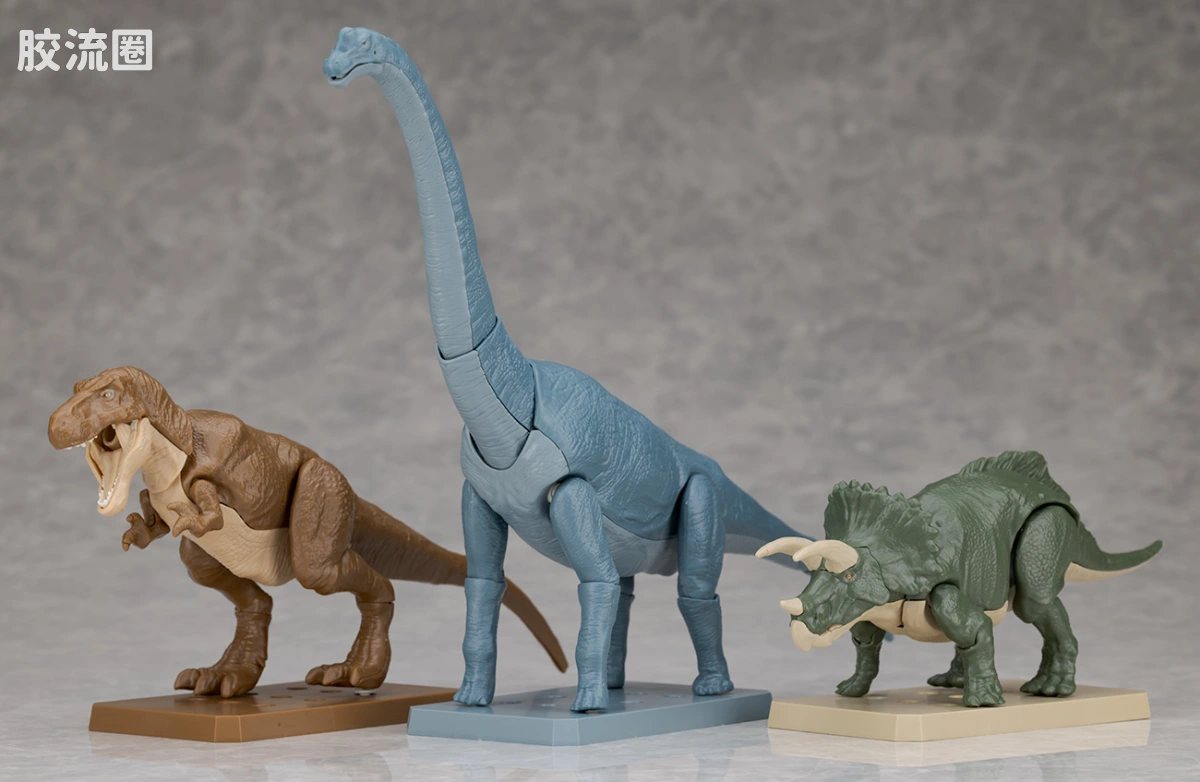 万代综合拼装模型系列 Plannosaurus 腕龙 - 图片