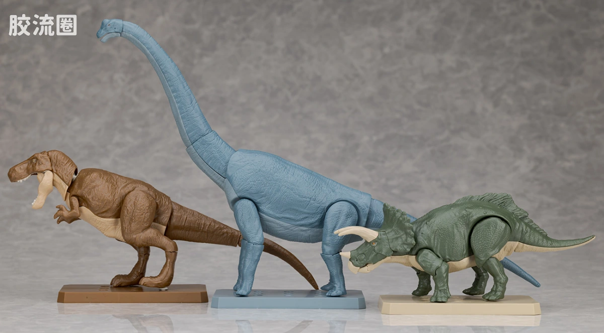 万代综合拼装模型系列 Plannosaurus 腕龙 - 图片