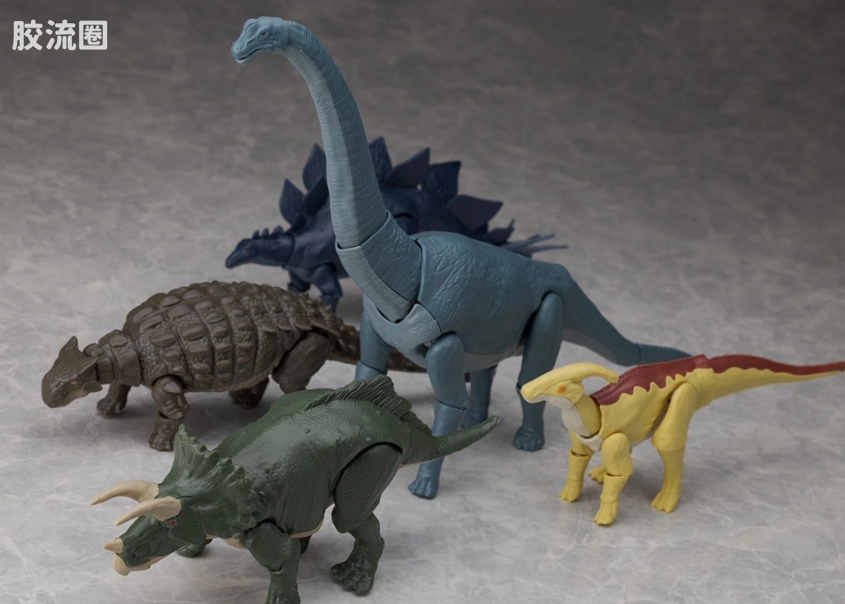 万代综合拼装模型系列 Plannosaurus 腕龙 - 图片