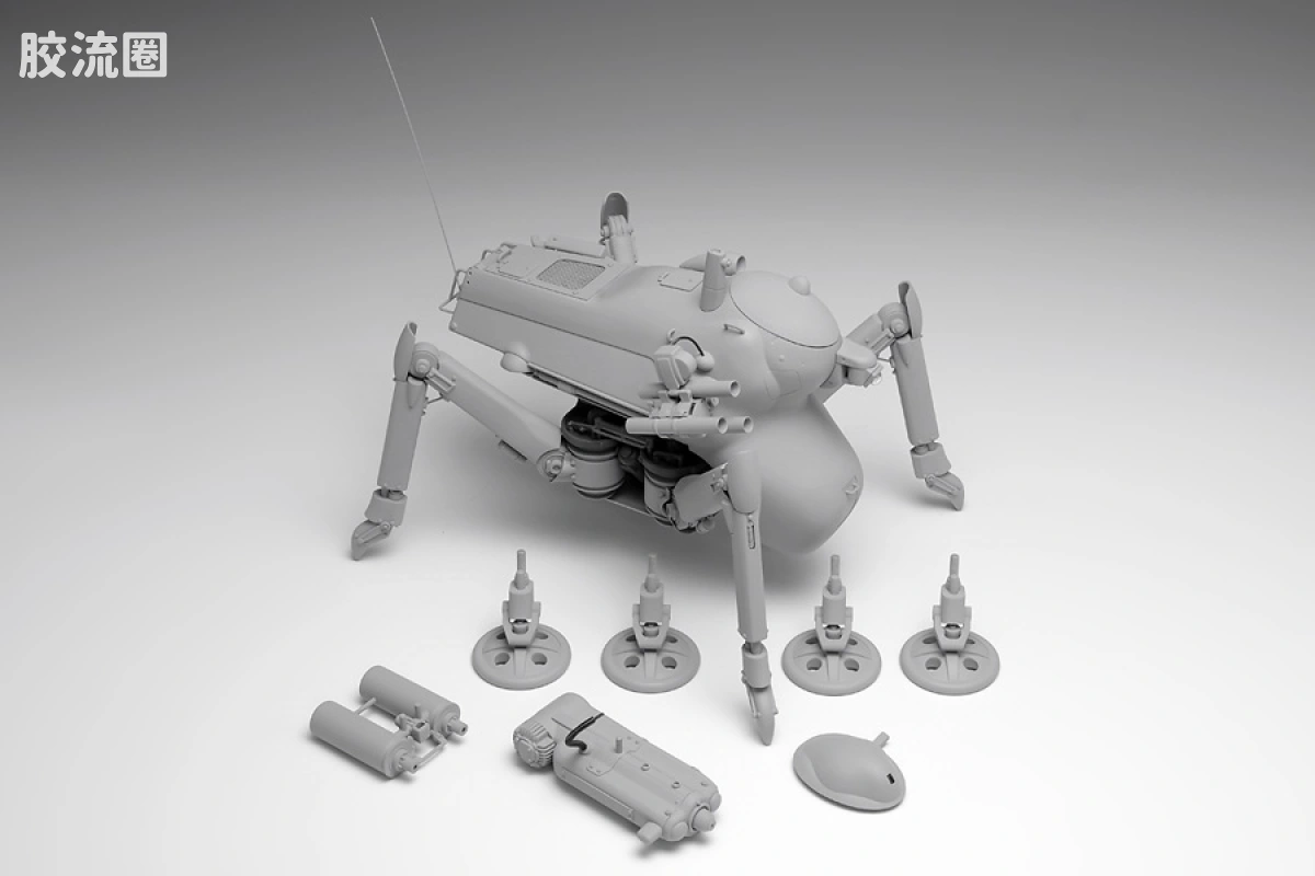 WAVE Ma.K系列拼装模型 Ma.k 1/20 H.A.F.S. 角斗士[G1/G2/G3型] - 图片