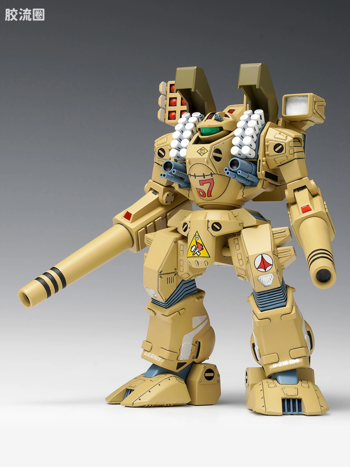 WAVE拼装综合系列 MACROSS 超时空要塞 MBR-04-MkVI Tomahawk - 图片