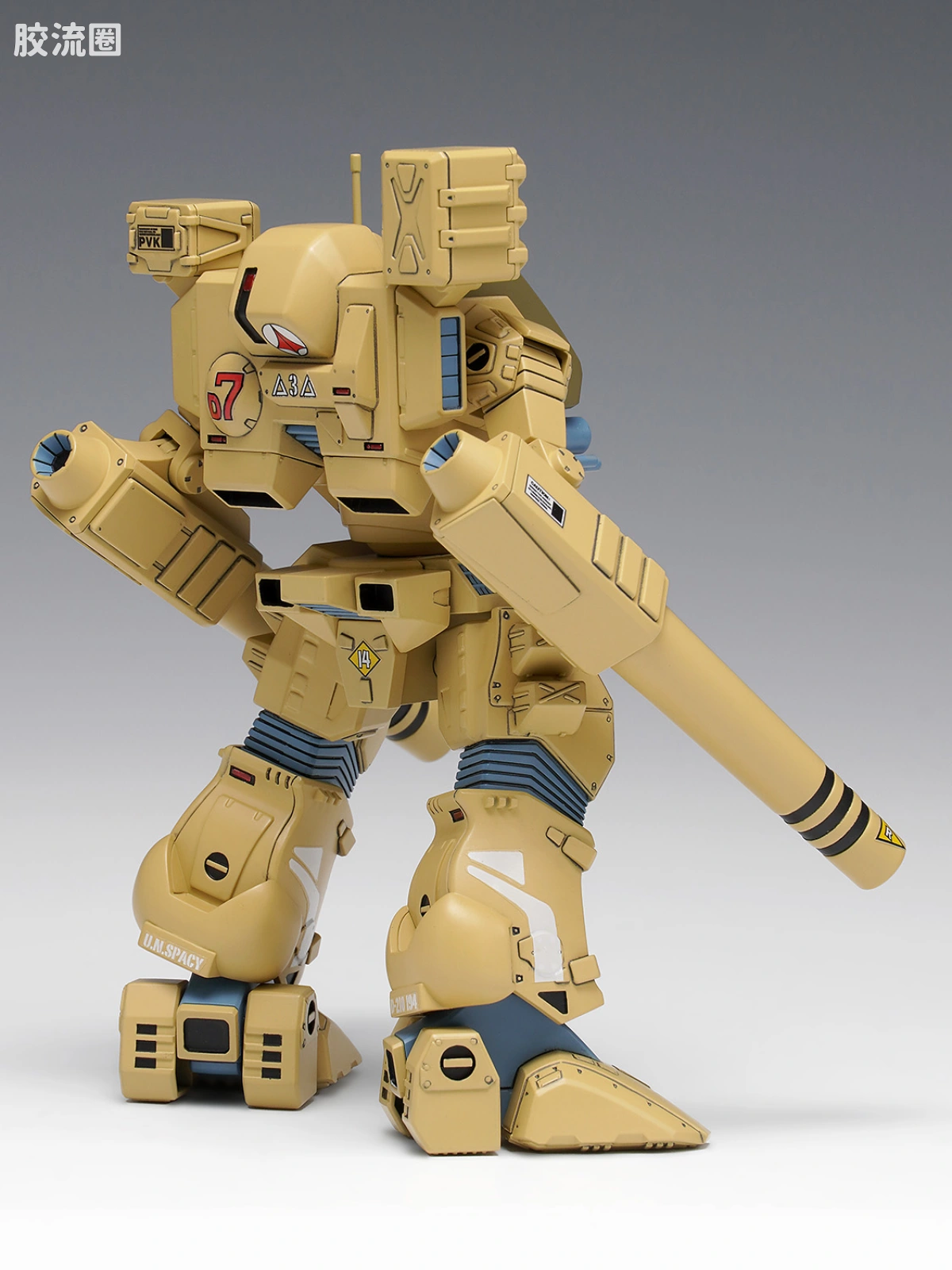 WAVE拼装综合系列 MACROSS 超时空要塞 MBR-04-MkVI Tomahawk - 图片