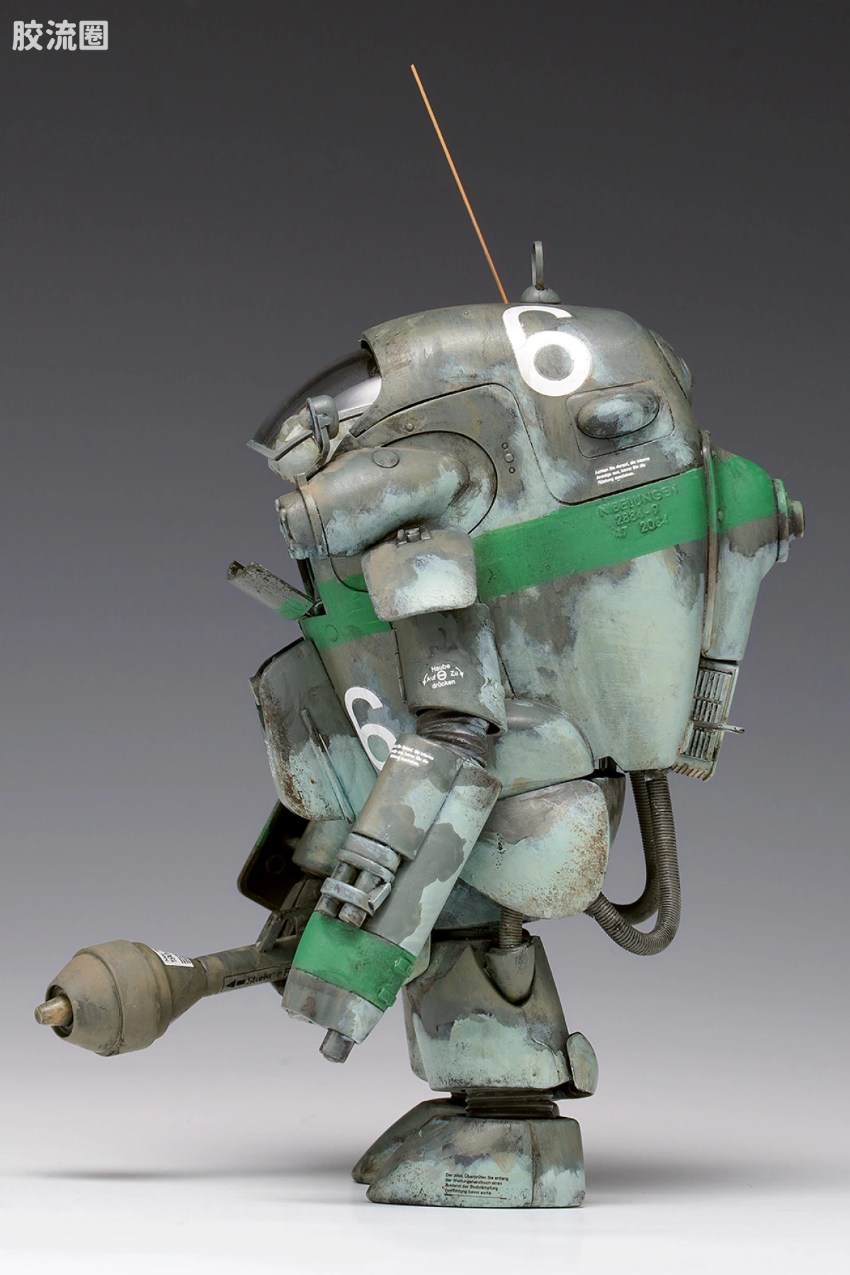 WAVE Ma.K系列拼装模型 Ma.k 1/20 P.K.A. Ausf G4/R1 古克 - 图片