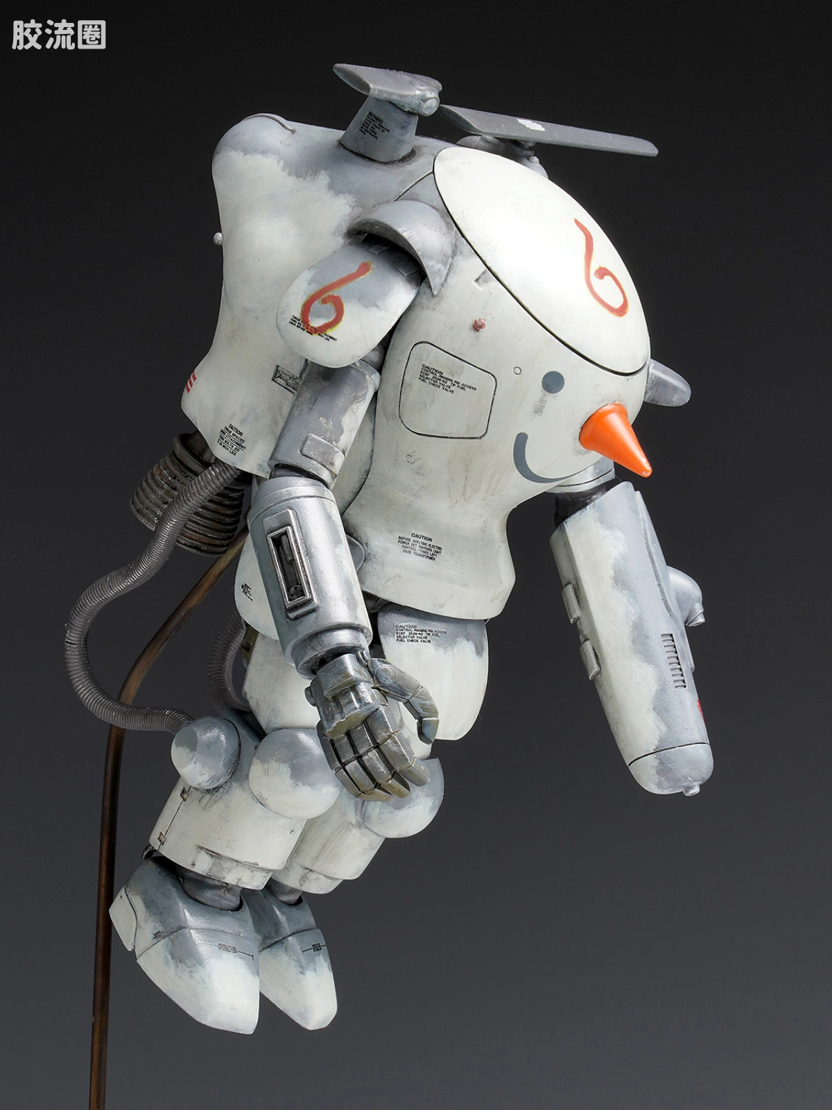 WAVE Ma.K系列拼装模型 Ma.k 1/20 S.A.F.S. 太空型 2C 超级球［月面雪人］ - 图片