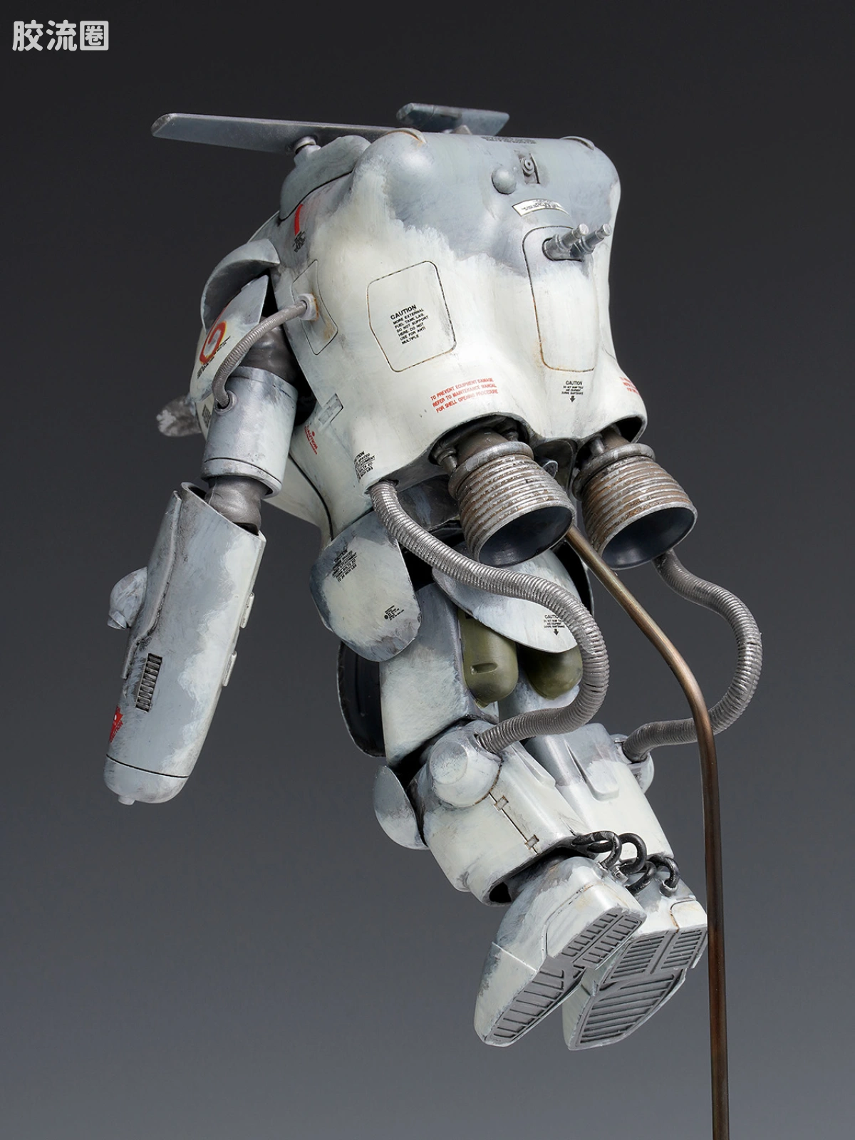 WAVE Ma.K系列拼装模型 Ma.k 1/20 S.A.F.S. 太空型 2C 超级球［月面雪人］ - 图片