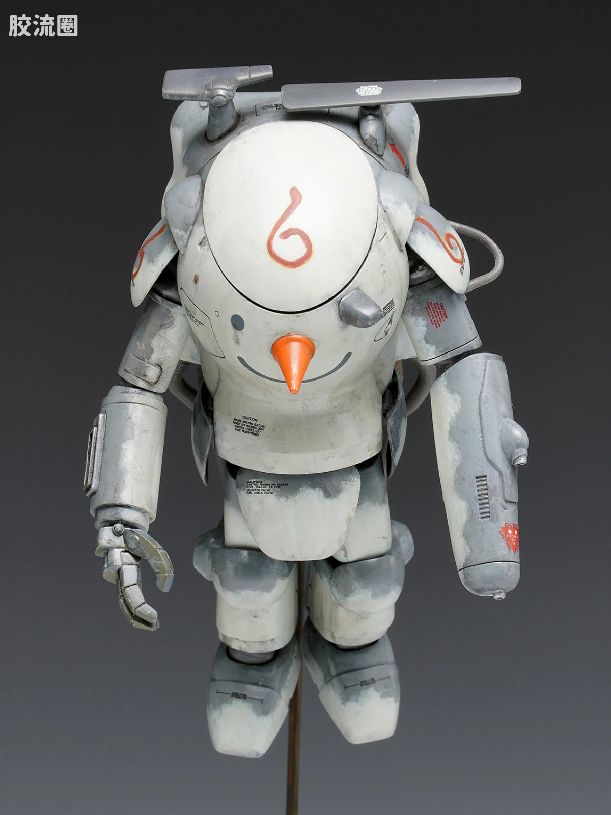 WAVE Ma.K系列拼装模型 Ma.k 1/20 S.A.F.S. 太空型 2C 超级球［月面雪人］ - 图片