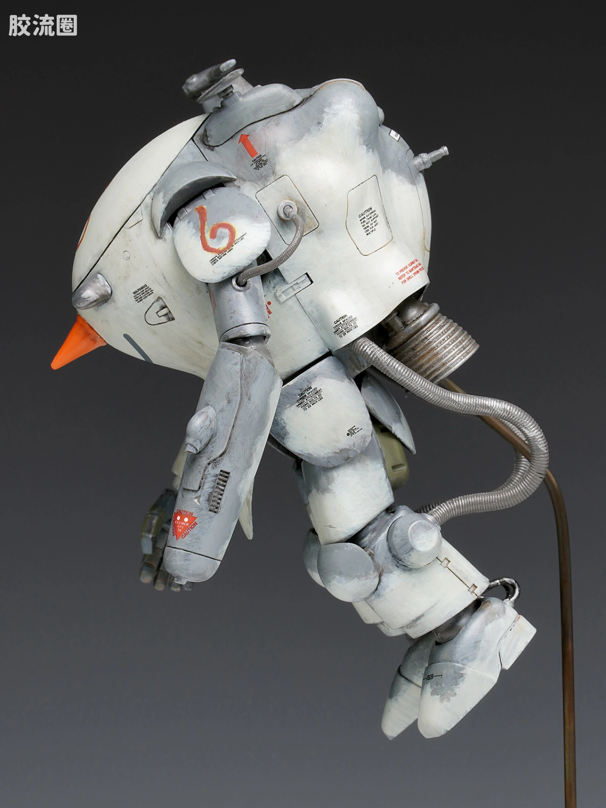 WAVE Ma.K系列拼装模型 Ma.k 1/20 S.A.F.S. 太空型 2C 超级球［月面雪人］ - 图片