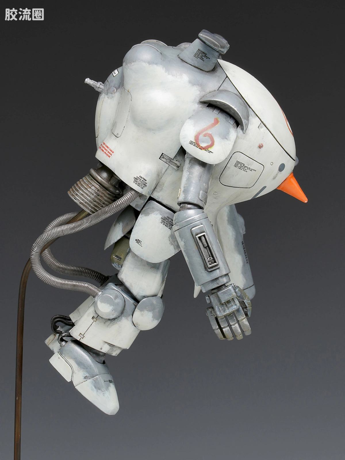 WAVE Ma.K系列拼装模型 Ma.k 1/20 S.A.F.S. 太空型 2C 超级球［月面雪人］ - 图片