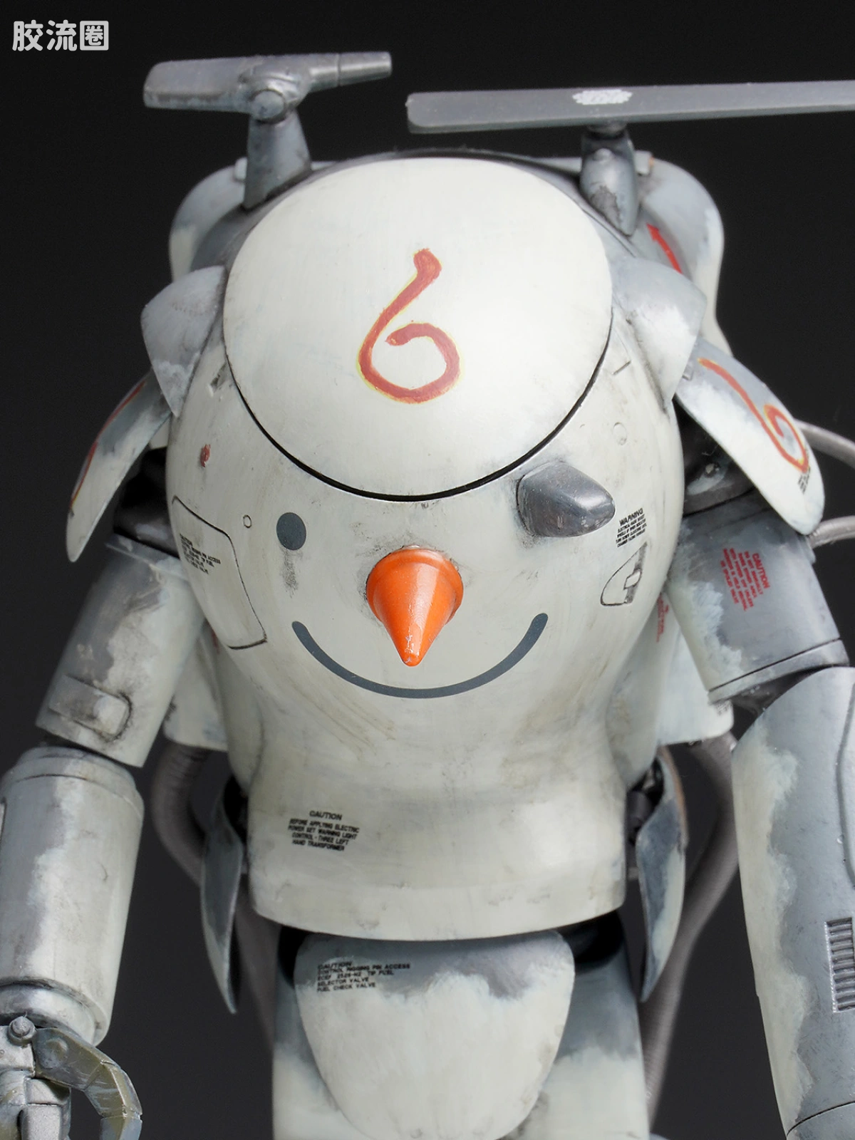 WAVE Ma.K系列拼装模型 Ma.k 1/20 S.A.F.S. 太空型 2C 超级球［月面雪人］ - 图片