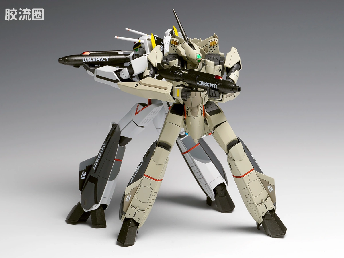 WAVE拼装综合系列 MACROSS 超时空要塞 1/100 <超时空要塞0> VF-0S/A 凤凰 B形态[Convertible] - 图片