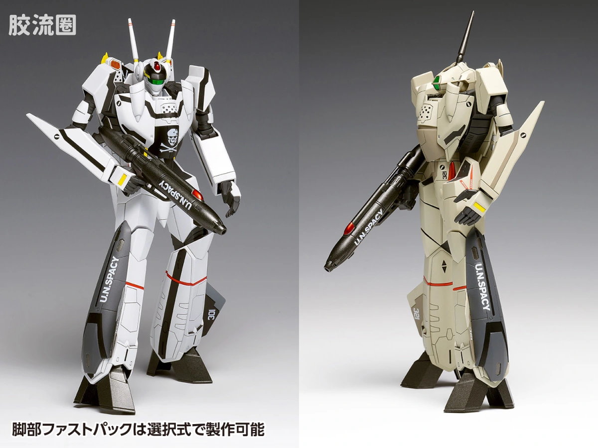 WAVE拼装综合系列 MACROSS 超时空要塞 1/100 <超时空要塞0> VF-0S/A 凤凰 B形态[Convertible] - 图片