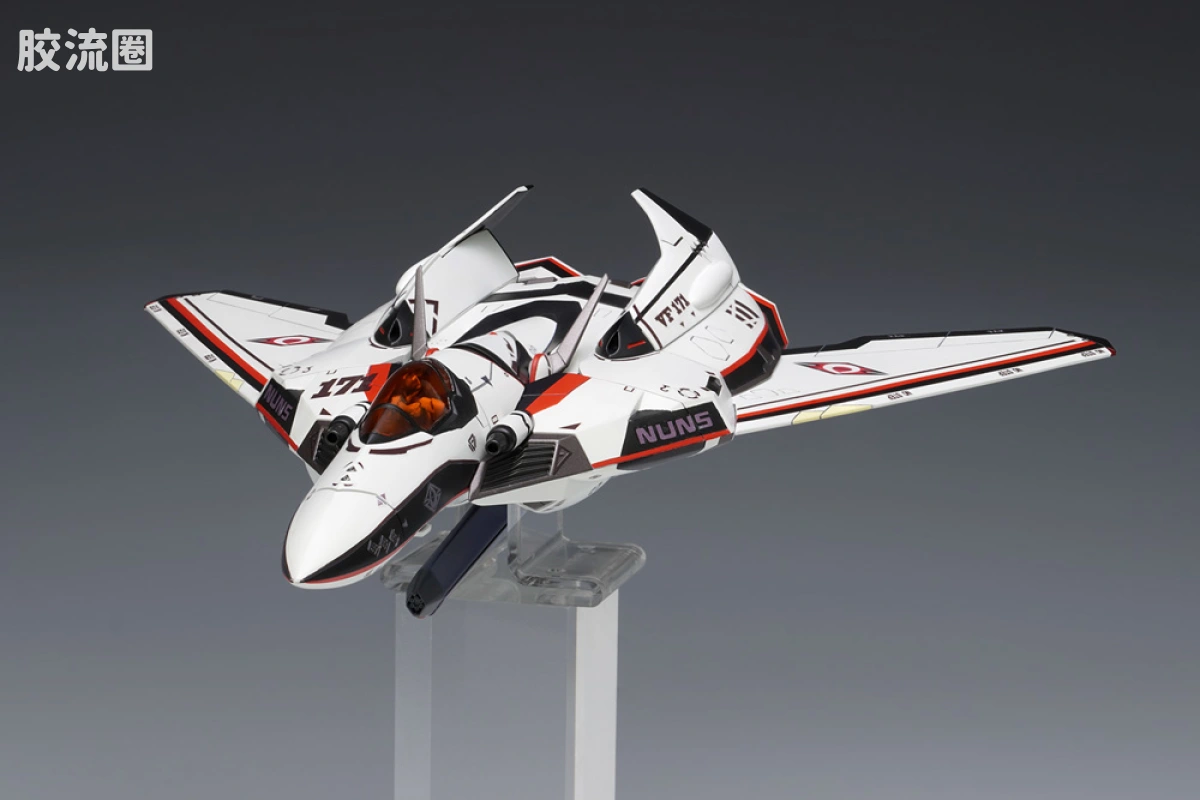 WAVE拼装综合系列 MACROSS 超时空要塞 VF-171EX 梦魇PlusEX[阿尔特机] - 图片