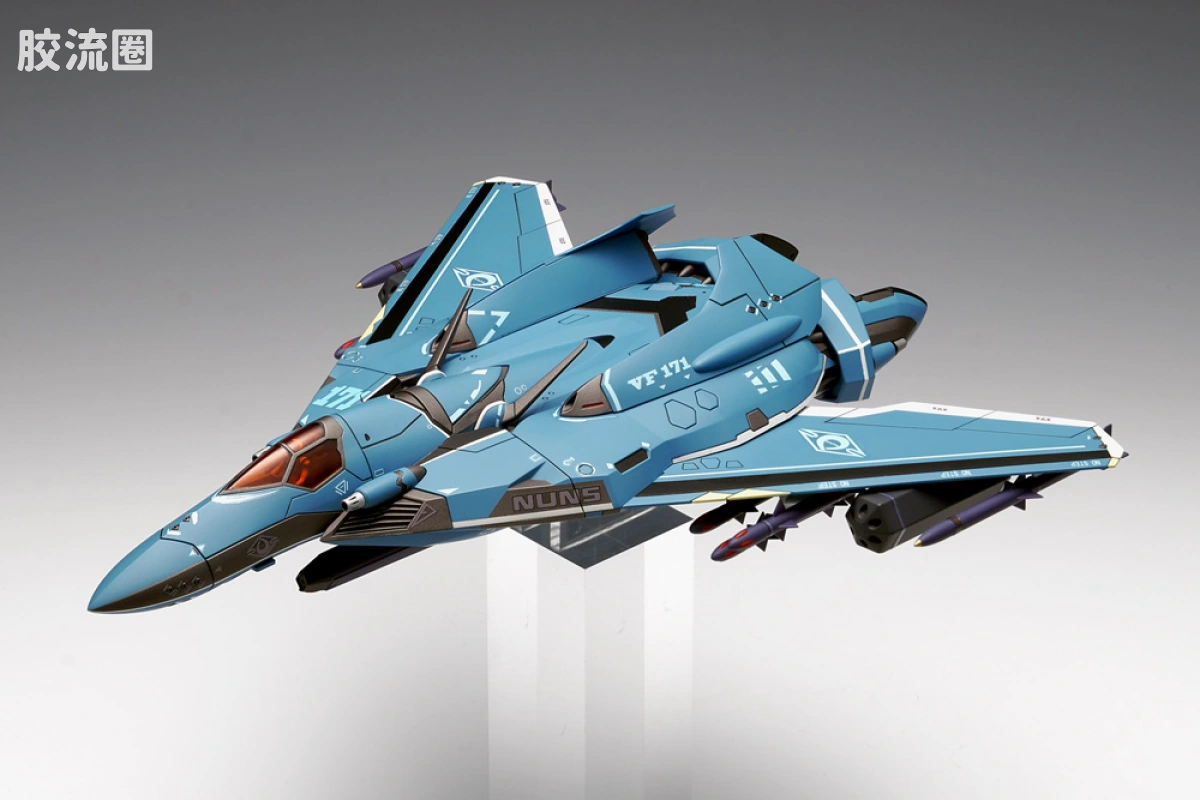 WAVE拼装综合系列 MACROSS 超时空要塞 VF-171 梦魇[一般机] - 图片